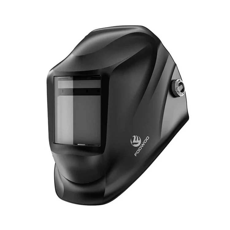 Casque de soudage à obscurcissement automatique de couleur noire