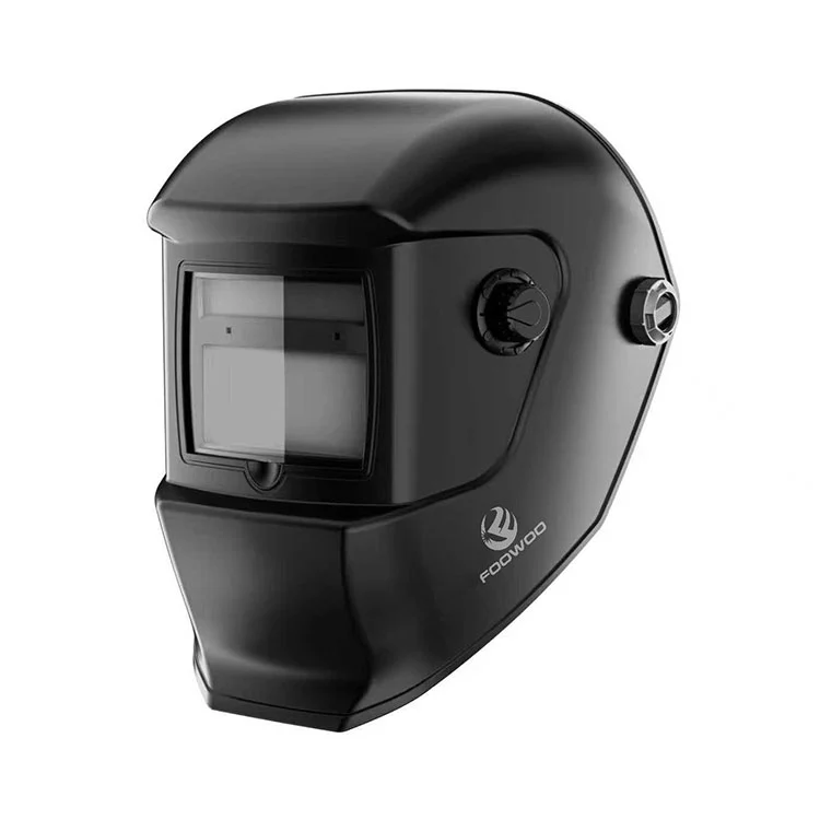Casque de soudage à obscurcissement automatique avec bouclier transparent intégré